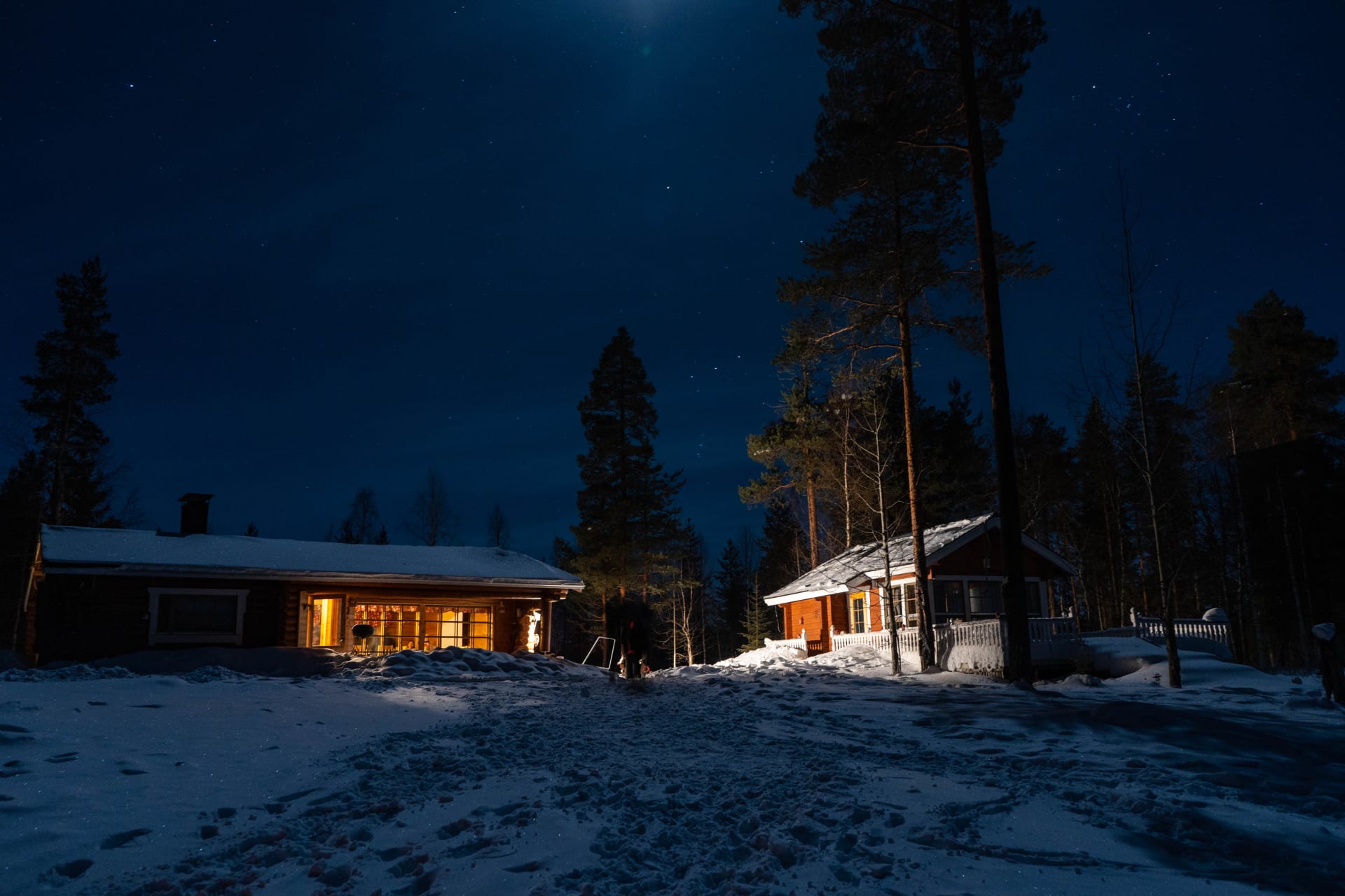 Traditional Finnish Wood Fired Sauna, Relaxation in Finland — Ravlling